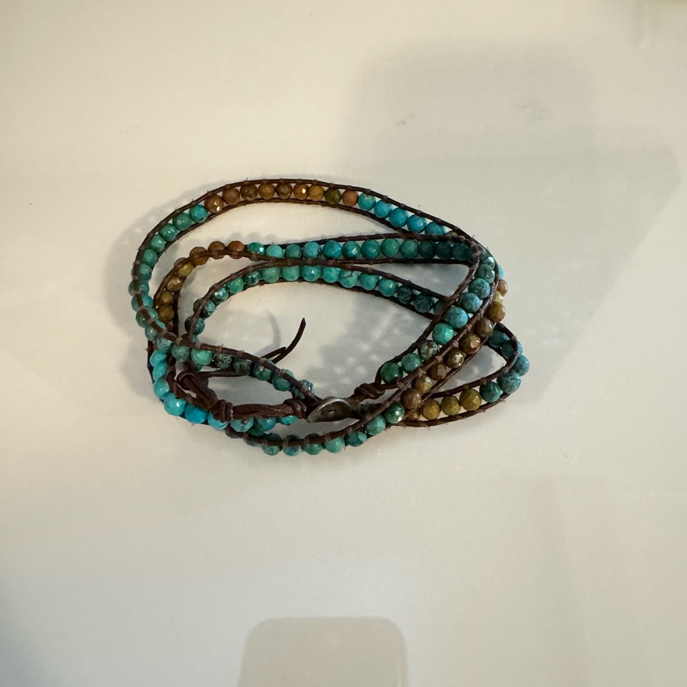 Chan Luu Turquoise Wraparound Bracelet